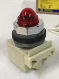 Square D 9001KP35R9 Ser. J Red Pilot Light 757 Lamp Ser H 24-28 V AC/DC