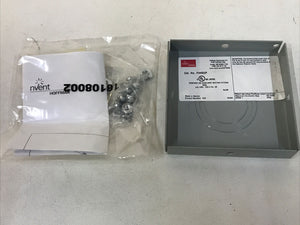 Hoffman Nvent F44GCP 52270 4x4 Closure Plate w/ Knockouts, Hardware Included