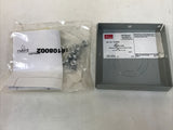 Hoffman Nvent F44GCP 52270 4x4 Closure Plate w/ Knockouts, Hardware Included