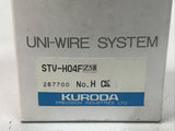 Parker Kuroda STV-H04F-Z58 Uni-Wire System Power Terminal 24V