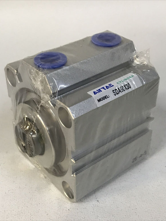 *SEALED* AirTAC SDA50X30 Thin Small Double Action Pneumatic Air Cylinder