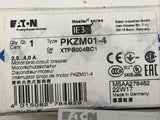 Eaton Moeller PKZM01-4 Motor Circuit Breaker 50kA 600 V AC Max XTPB004BC1