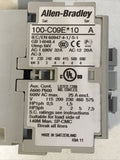 Allen-Bradley 100-C09EJ10 SER A IEC Contactor 24V DC 3 Main Poles 1 NO