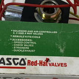 ASCO Red-Hat II 1/4" NPT 3-Way Stainless Solenoid Valve EF8003G1 120V