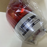 Patlite RU-24-R Mini Red Revolving Warning Light 24VDC 6W Rotating RU24