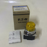 Eaton 10250T181LYP06 Pushbuttons Indicating Light 120V Trans 6/12V Yellow Bulb