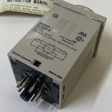 Omron H3BH-8 Timer Power Off Delay DIN 24 VDC Time Range .05-10 Min