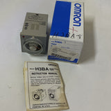 Omron H3BA-8 Timer Power Off Delay DIN 24VDC Time Range 0.5s to 100h