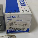 Omron H3BA-8 Timer Power Off Delay DIN 24VDC Time Range 0.5s to 100h