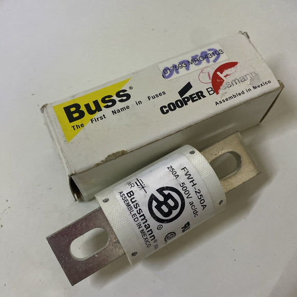 Cooper Bussman FWH-250A Semiconducter Fuse 250A 500V AC/DC