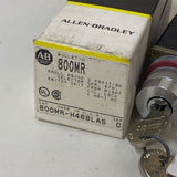 Allen Bradley 800MR-H48BLAS Selector Switch 2 Positions Series C With 2 Keys