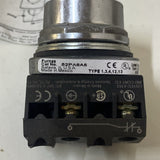 FURNAS 52PA8A5J Push Button Operator Flush Cap Blue 2 Positions 1NC NEMA 4,12