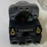 FURNAS 52PA8A5J Push Button Operator Flush Cap Blue 2 Positions 1NC NEMA 4,12