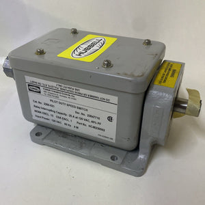 HUBBELL HC48230002 TYPE E ELECTRONIC PILOT DUTY SPEED RESPONSIVE SWITCH 2260-021