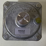 Maxitrol R600Z 1" NPT RZ Series Zero Governor Regulator 1/2 psi