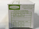 Hubbell PBT-1 Photo Control Internal Button Type Outdoor 120 VAC 1200 Watt
