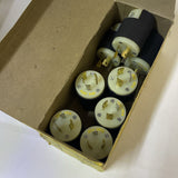 Hubbell 2311 Twist Lock Male Dead Front Plug 20A 125V Box of 8