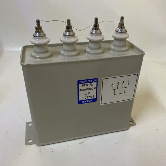 Shizuki Electric 4500VDC Capacitor HFC-FL45X305