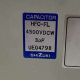 Shizuki Electric 4500VDC Capacitor HFC-FL45X305