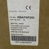 Eaton XBAPSP253 Connection Plug Female 3 Pos 300 V Nominal Lot of 20