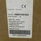 Eaton XBAPSP253 Connection Plug Female 3 Pos 300 V Nominal Lot of 20