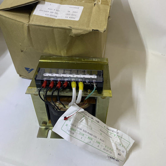 Yaskawa USN-B HF6320 1000VA Power Transformer 530-R480-430/R220