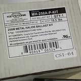 Keystone MH-250A-P-KIT 250 Watt Metal Halide HID Ballast Kit 5 Tap