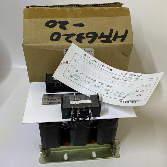 Yaskawa UAB HF6320 10VA Power Transformer 530-R480-430/R220