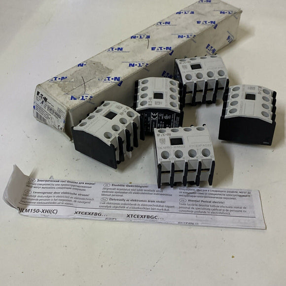 Eaton DILM150XHIA22 Auxiliary Contact Front Mounting XTCEXFAG22 Set of 5
