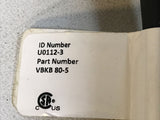 Turck U0112-3 VBKB 80-5 MicroFast Multibox 250VAC/300VDC, 4A Per Port, 9A Total