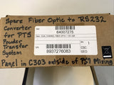 Toledo 90031500A Dual Channel Fiber Optic To RS232 Converter 12VDC