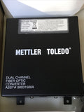 Toledo 90031500A Dual Channel Fiber Optic To RS232 Converter 12VDC