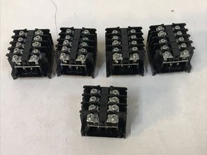 *LOT OF 24* IDEC BNH15MW Terminal Blocks 600V Max 15A 22-14 AWG