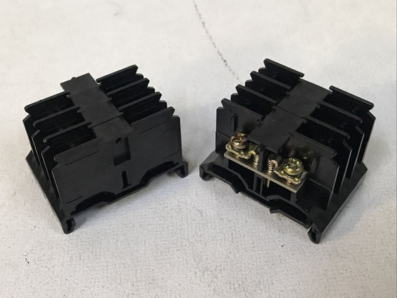*LOT OF 8* TOGI PTU-10 Terminal Block 600V 15A