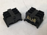 *LOT OF 8* TOGI PTU-10 Terminal Block 600V 15A