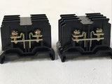 *LOT OF 8* TOGI PTU-10 Terminal Block 600V 15A