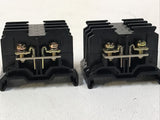 *LOT OF 8* TOGI PTU-10 Terminal Block 600V 15A