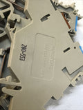 *LOT OF 37* Wago 280-553 Gray Contact Blocks 380V Gr.C 2.5 mm 20A