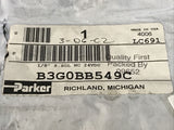 Parker B3G0BB549C Single Solenoid 3-Way 2-Position Valve 150 PSI MAX P2E-KV32C