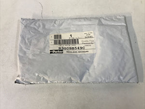 *SEALED* Parker B3G0BB549C Single Solenoid 3-Way 2-Position Valve 150 PSI MAX