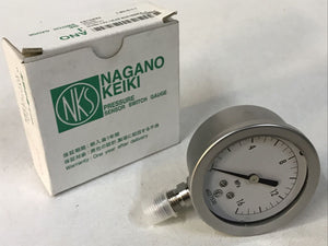Nagano Keiki GV50-123 AU1/4Bx60 16mPa Pressure Sensor Switch Gauge