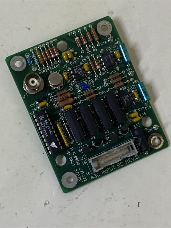 43C 8950 57P322 INPUT BOARD REV.D03