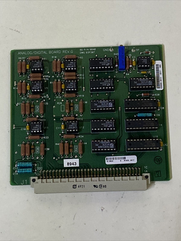 Thermo Environmental BD. PN 9840 DWG 93P307 Analog Digital Board Rev. G