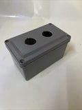 SQUARE D 9001 SKY 2 SERIES D 2 UNIT ENCLOSURE GLASS POLYESTER NEMA 4X 600V AC