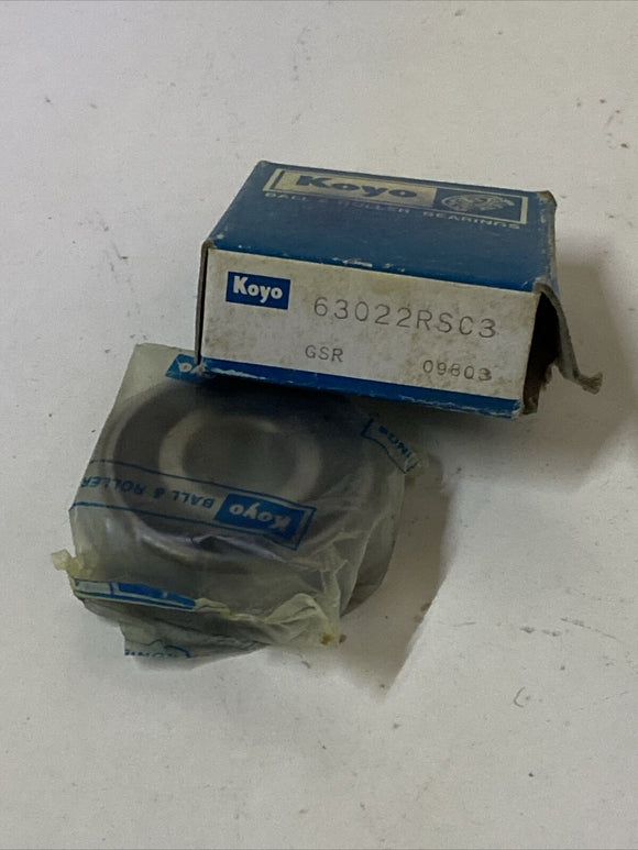 Honda Koyo 96150-63020-10 BEARING RADIAL BALL 6302 2RSC3 15X42X13