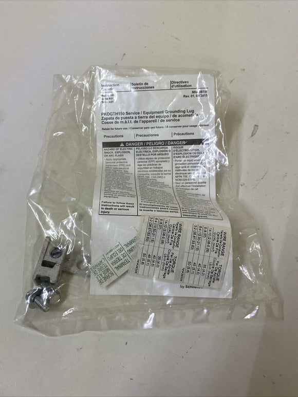 Square D PKOGTH150 A01 Enclosed Ground Lug 15-150 Amp Kit FNFP