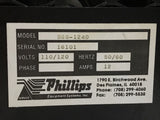 Phillips Equipment SGS-1240 Ultrasonic Generator 110/120 V 50/60 HZ 12 Amps