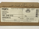 Georg Fischer 161 546 072 GF Ball Valve d20DN15 Type 546 PVC-U FPM