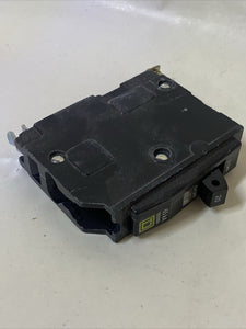 Square D QHB120 1P 20a 120V 65kA  Bolt-on Breaker  Yellow D, White 20 NTO