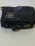 Square D QHB120 1P 20a 120V 65kA  Bolt-on Breaker  Yellow D, White 20 NTO